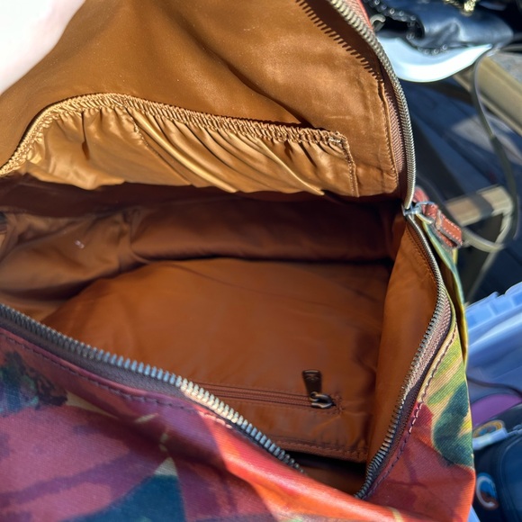 Patricia Nash Multicolor floral leather Backpack used like new book bag main image 9